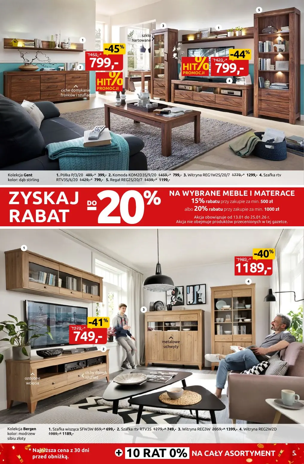 gazetka promocyjna Black Red White Nowy rok - Nowe wnętrze do -55% - Strona 5