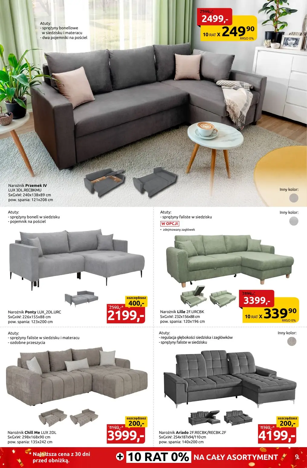 gazetka promocyjna Black Red White Nowy rok - Nowe wnętrze do -55% - Strona 9