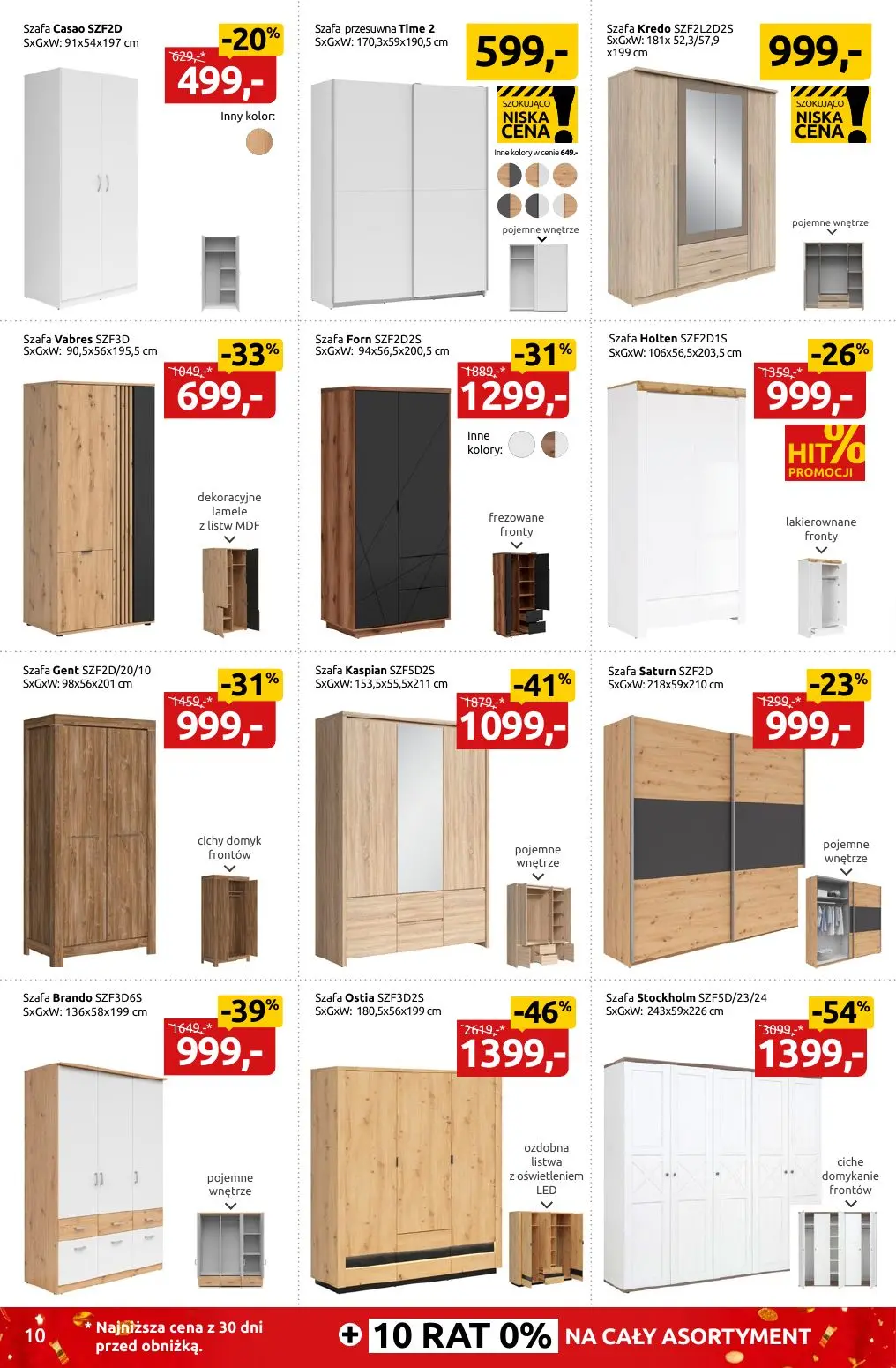 gazetka promocyjna Black Red White Nowy rok - Nowe wnętrze do -55% - Strona 10