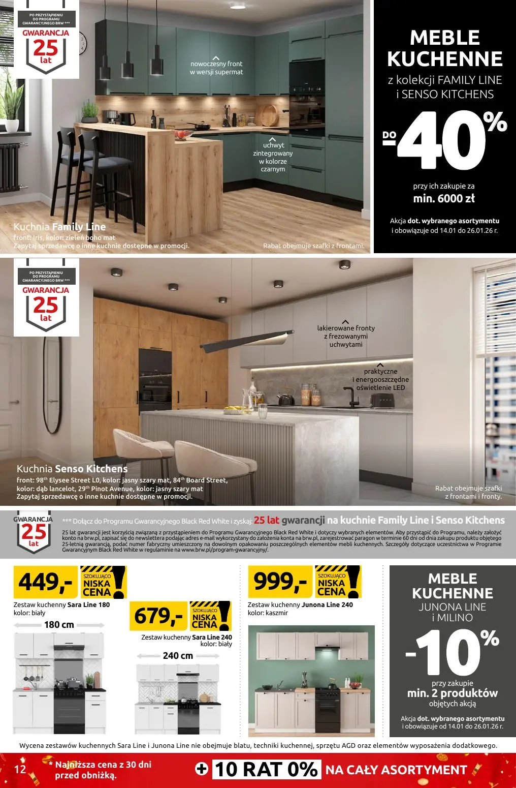 gazetka promocyjna Black Red White Nowy rok - Nowe wnętrze do -55% - Strona 12