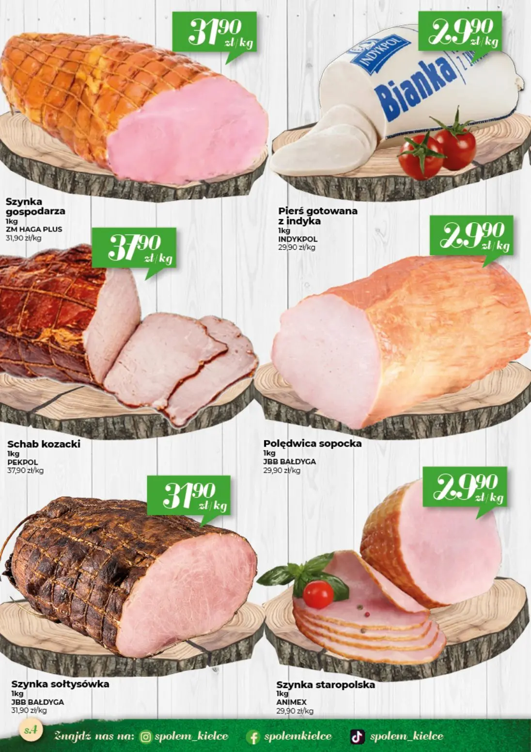gazetka promocyjna Społem Kielce  - Strona 4