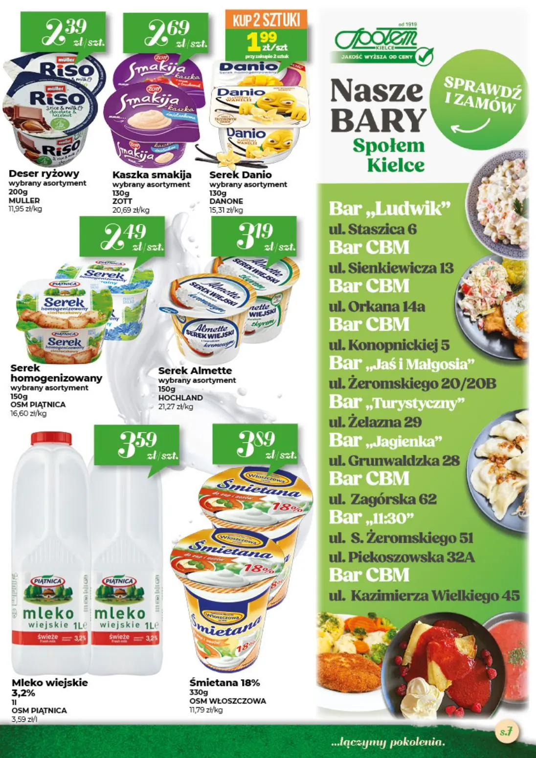 gazetka promocyjna Społem Kielce  - Strona 7