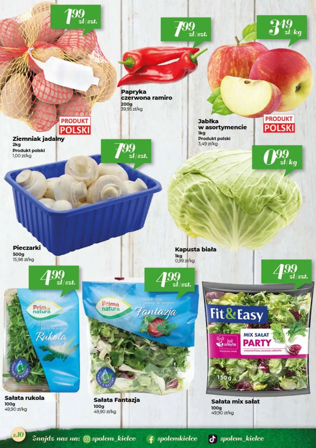 gazetka promocyjna Społem Kielce  - Strona 10