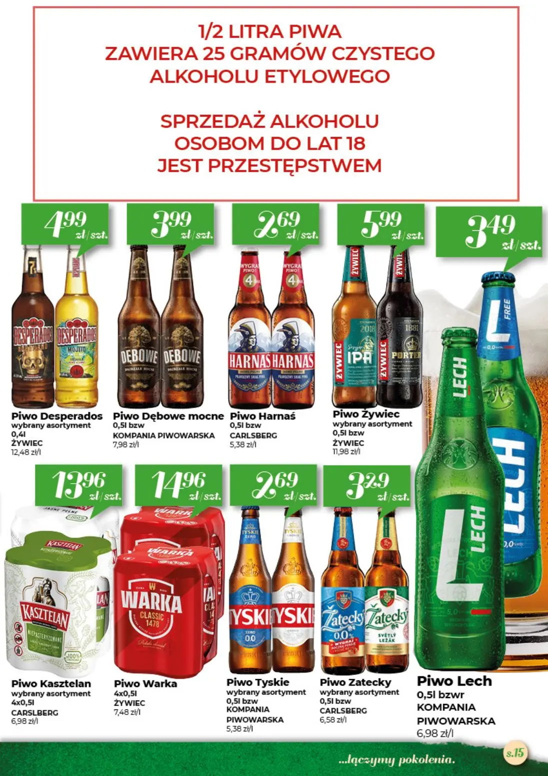 gazetka promocyjna Społem Kielce  - Strona 15