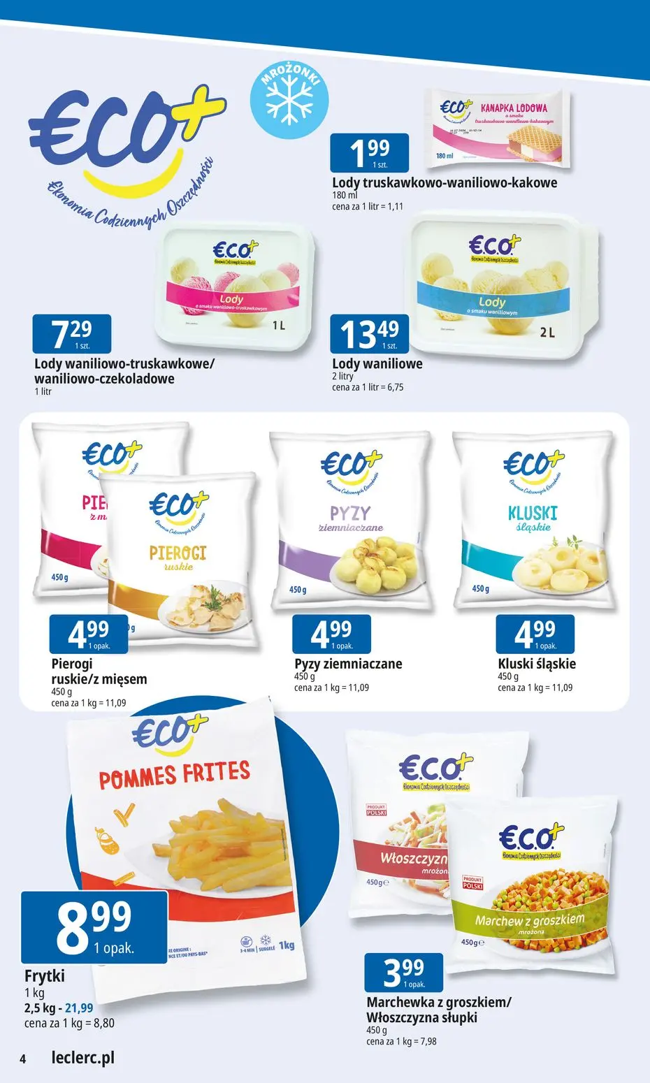 gazetka promocyjna E.Leclerc Tanio to tu! - Strona 4