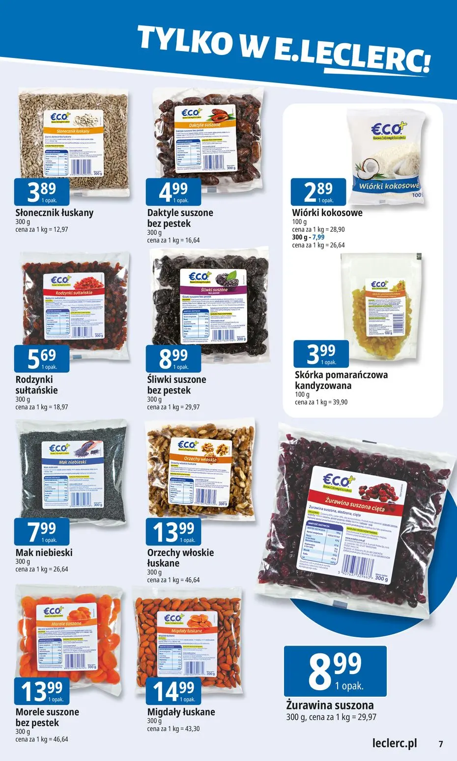 gazetka promocyjna E.Leclerc Tanio to tu! - Strona 7
