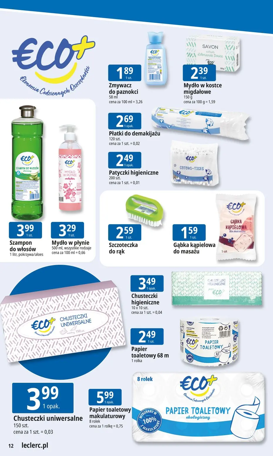 gazetka promocyjna E.Leclerc Tanio to tu! - Strona 12