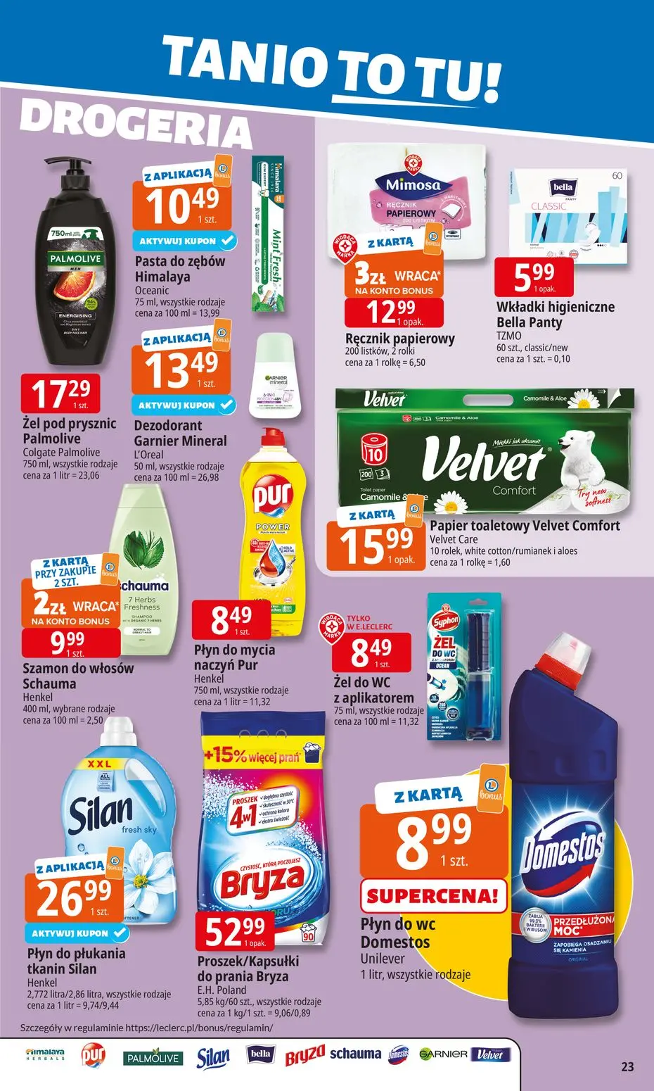 gazetka promocyjna E.Leclerc Tanio to tu! - Strona 23