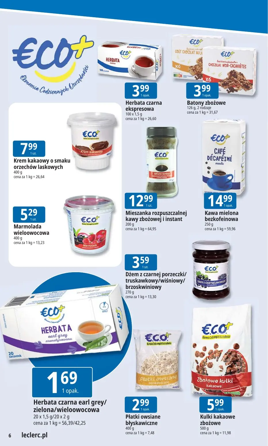 gazetka promocyjna E.Leclerc Tanio to tu! - Strona 6