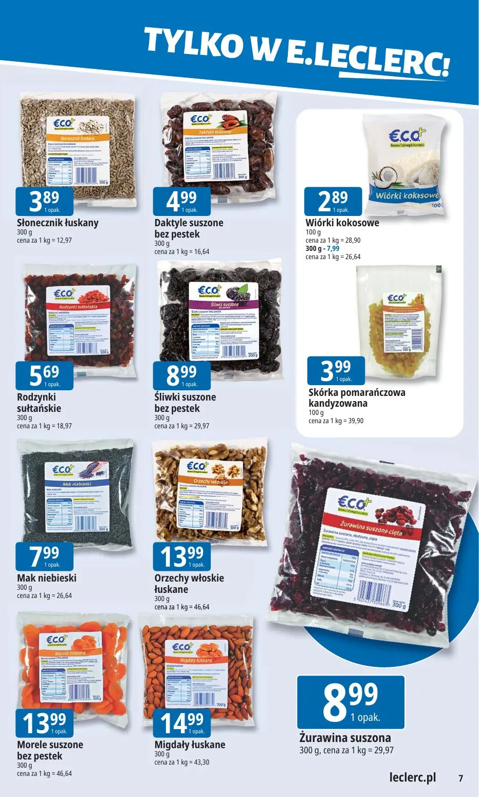 gazetka promocyjna E.Leclerc Tanio to tu! - Strona 7