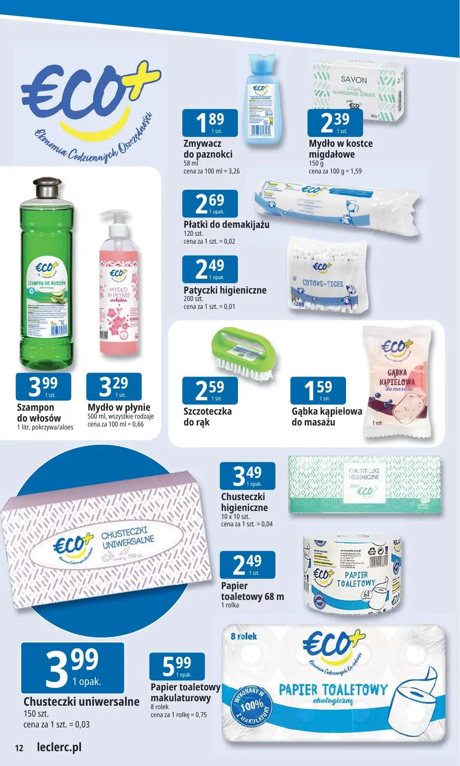 gazetka promocyjna E.Leclerc Tanio to tu! - Strona 12