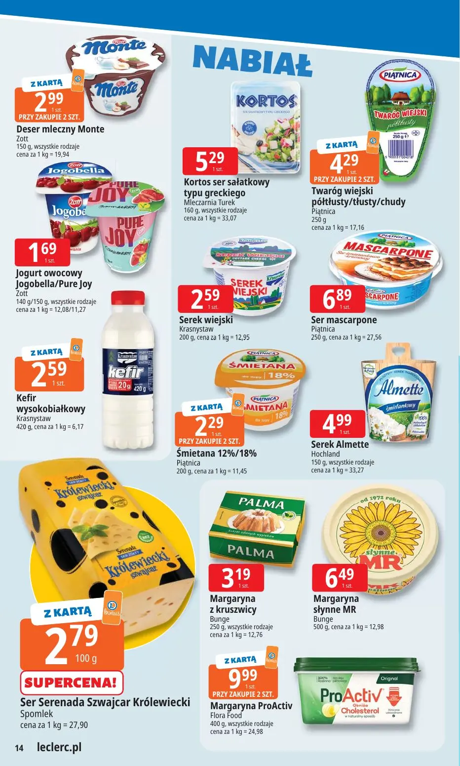 gazetka promocyjna E.Leclerc Tanio to tu! - Strona 14