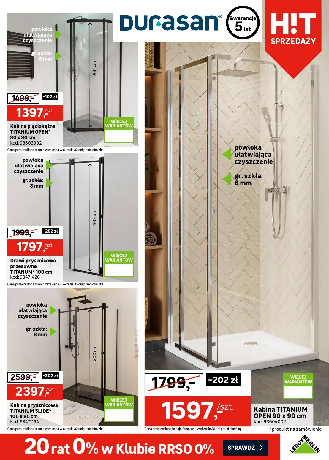 gazetka promocyjna Leroy Merlin Nowa łazienka i wiele więcej - Strona 7