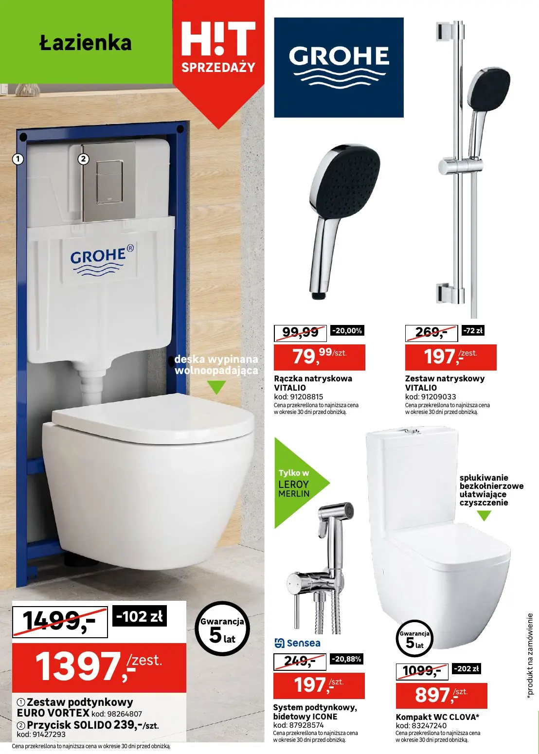 gazetka promocyjna Leroy Merlin Nowa łazienka i wiele więcej - Strona 8