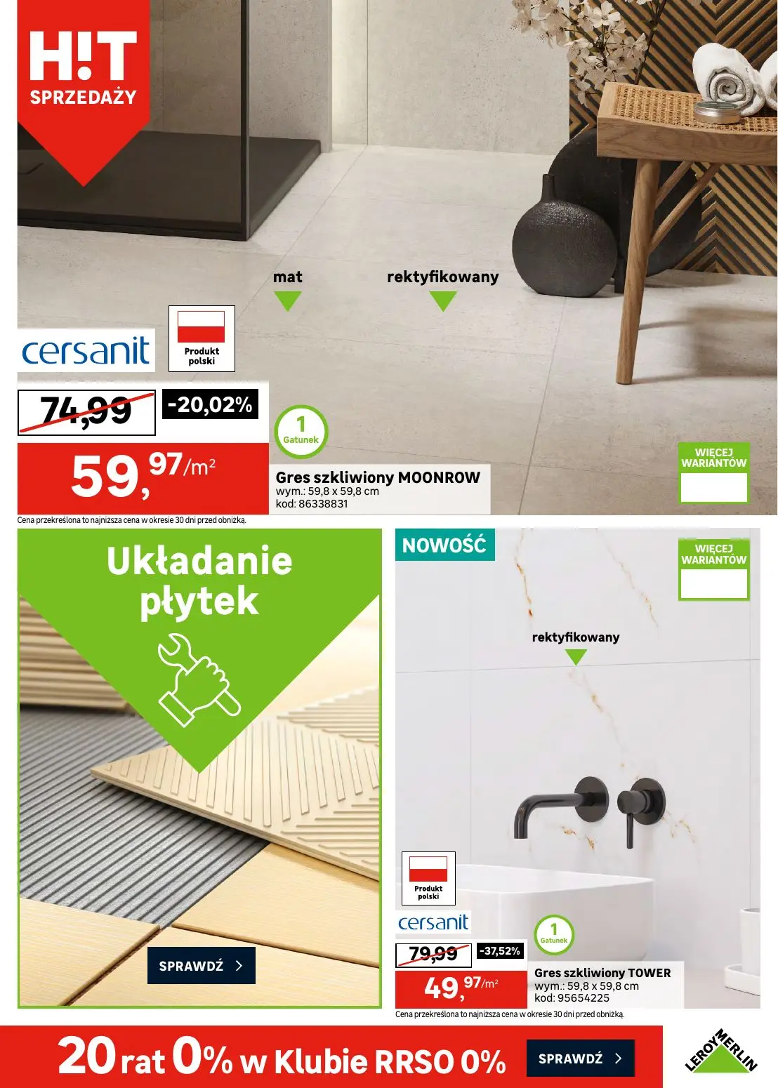 gazetka promocyjna Leroy Merlin Nowa łazienka i wiele więcej - Strona 13