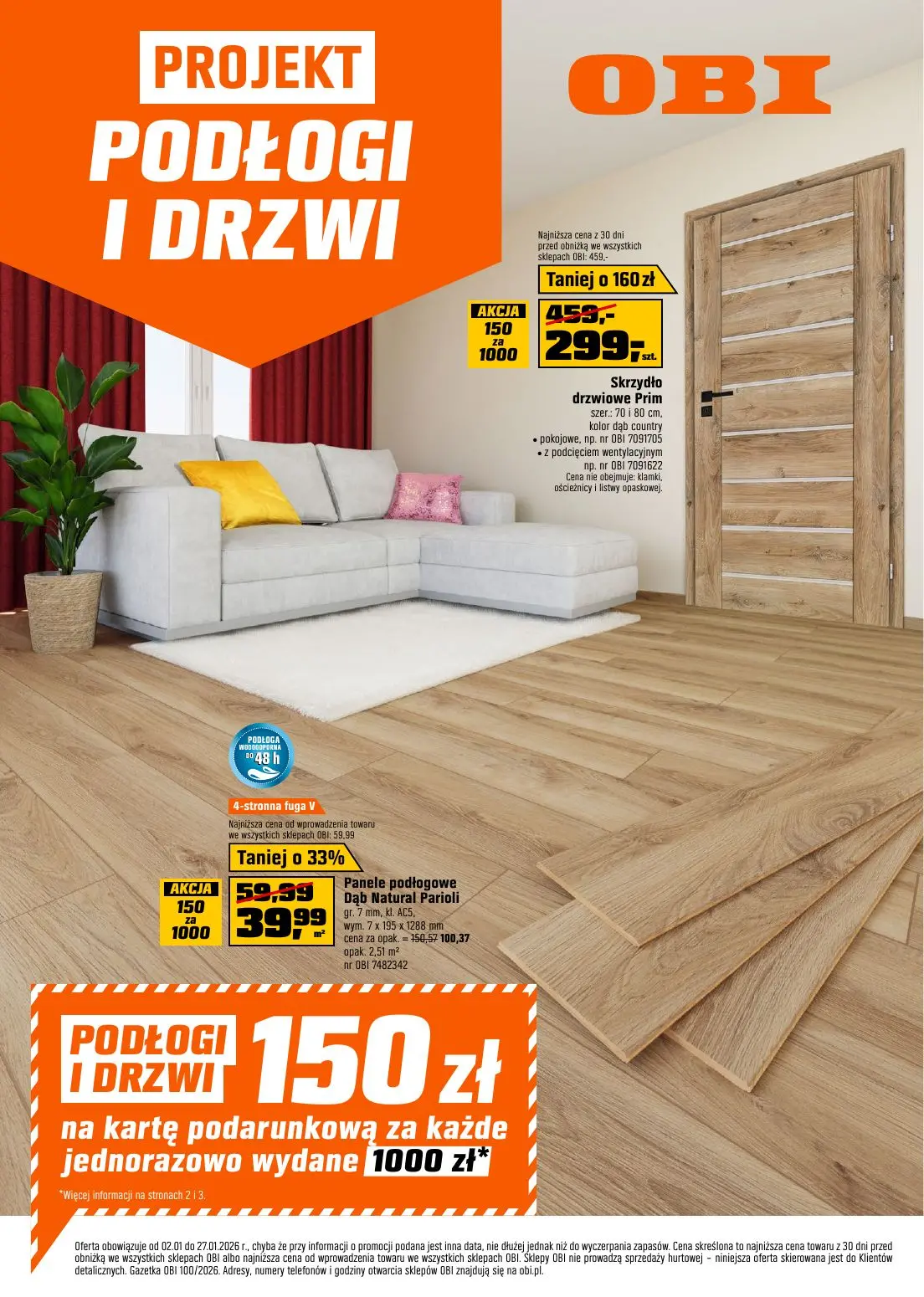 gazetka promocyjna OBI - Strona 1