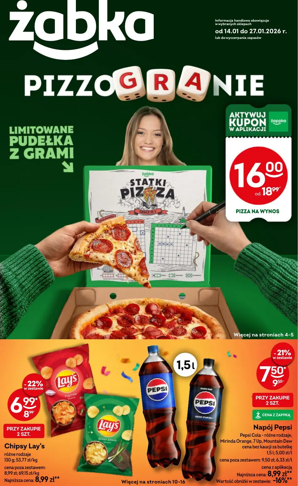 gazetka promocyjna Żabka Pizzogranie - Strona 1
