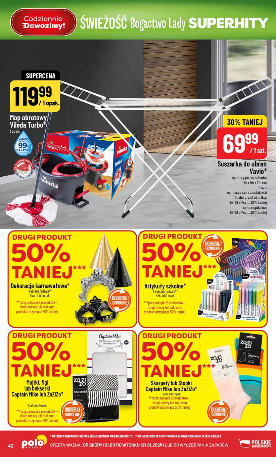 gazetka promocyjna POLOmarket Do POLO po świeżość - Strona 42