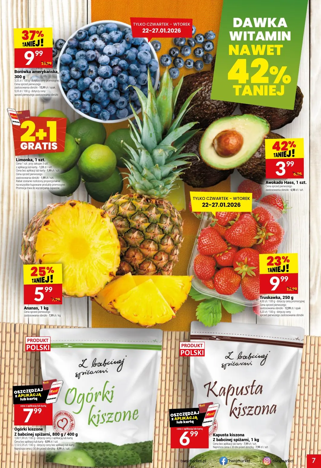 gazetka promocyjna Twój Market Moc promocji - Strona 7