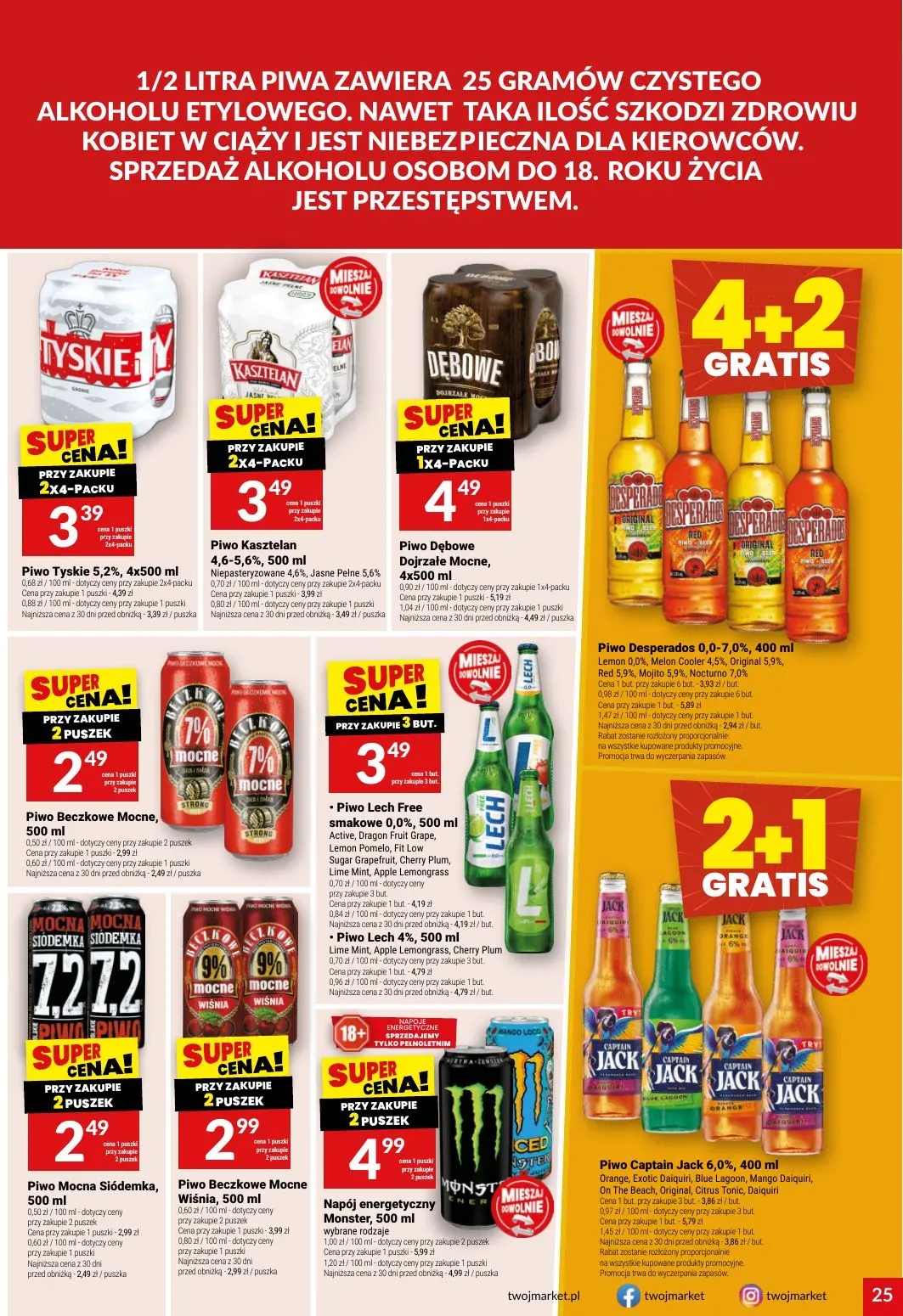 gazetka promocyjna Twój Market Moc promocji - Strona 25