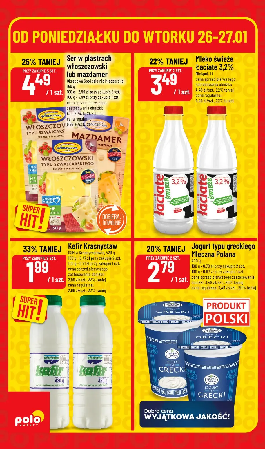 gazetka promocyjna POLOmarket Super hity na początek tygodnia - Strona 4
