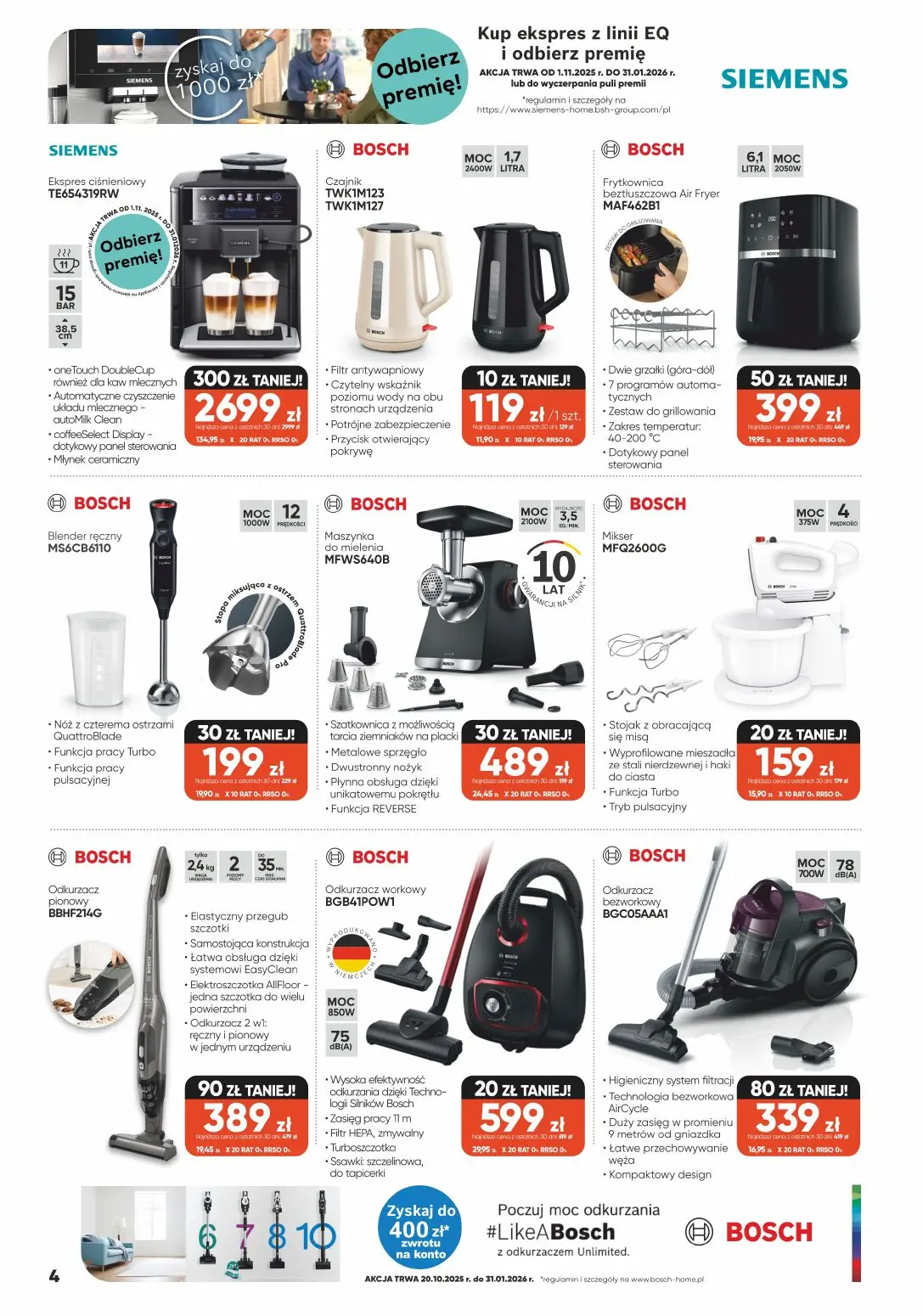 gazetka promocyjna max ELEKTRO Noworoczna wyprzedaż! - Strona 4