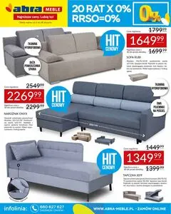Gazetka promocyjna abra meble, ważna od 2026-01-09 do 2026-01-28.