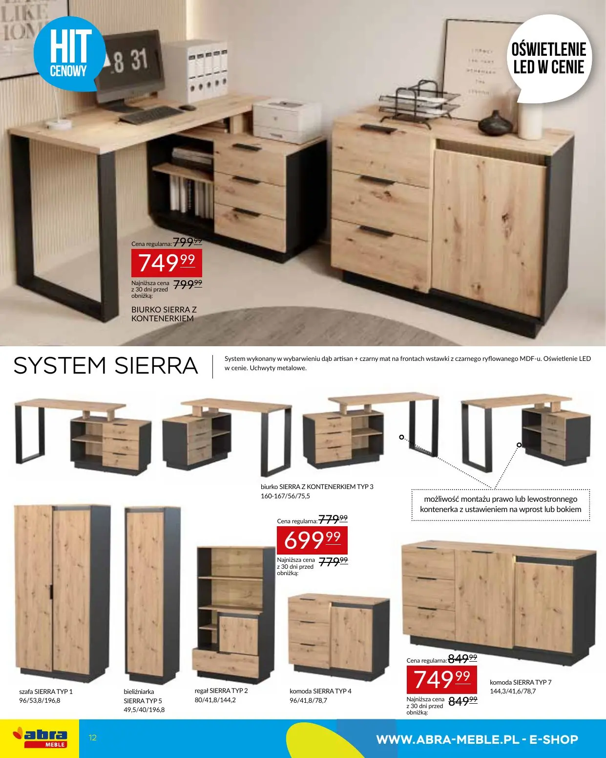 gazetka promocyjna abra meble - Strona 12
