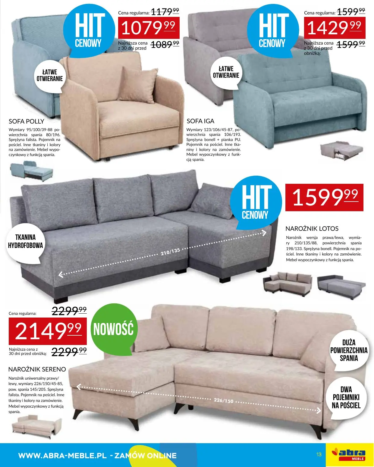 gazetka promocyjna abra meble - Strona 13