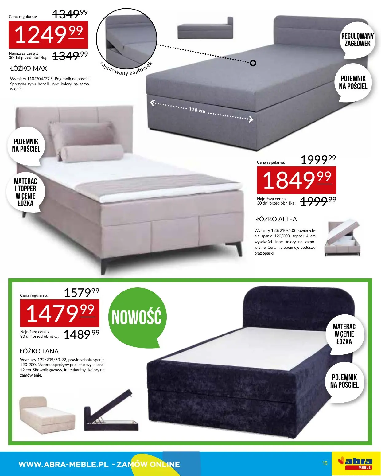 gazetka promocyjna abra meble - Strona 15