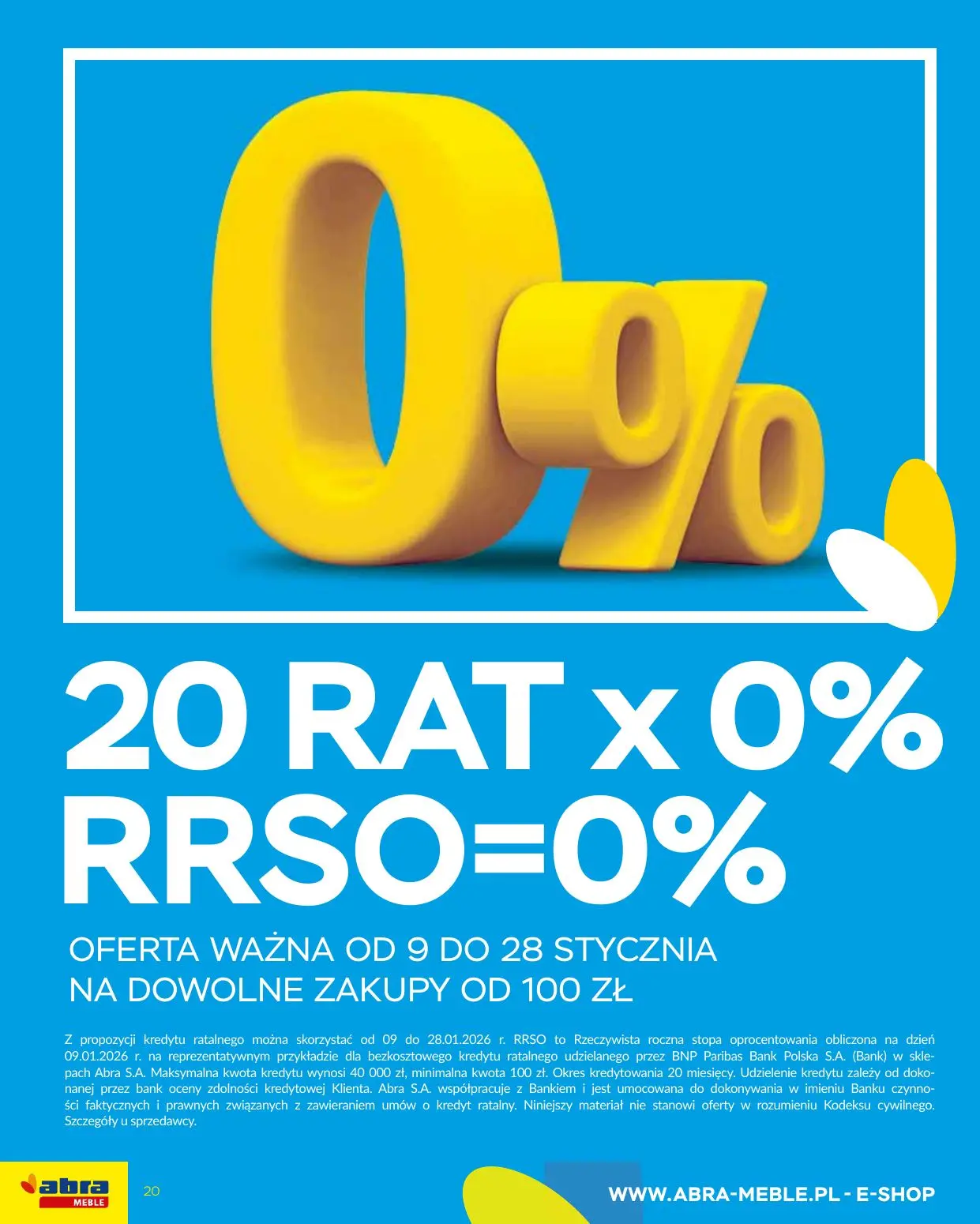 gazetka promocyjna abra meble - Strona 20