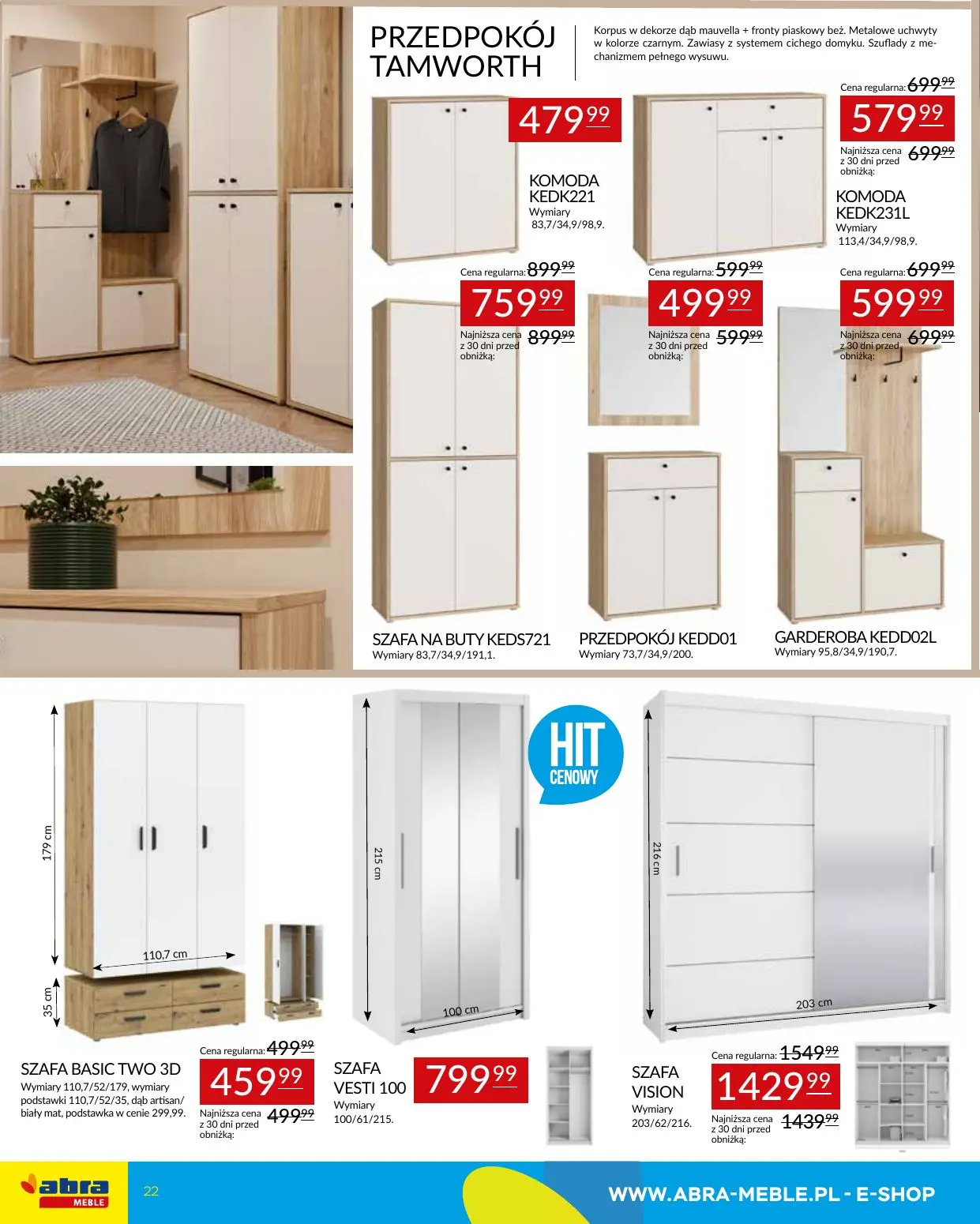 gazetka promocyjna abra meble - Strona 22