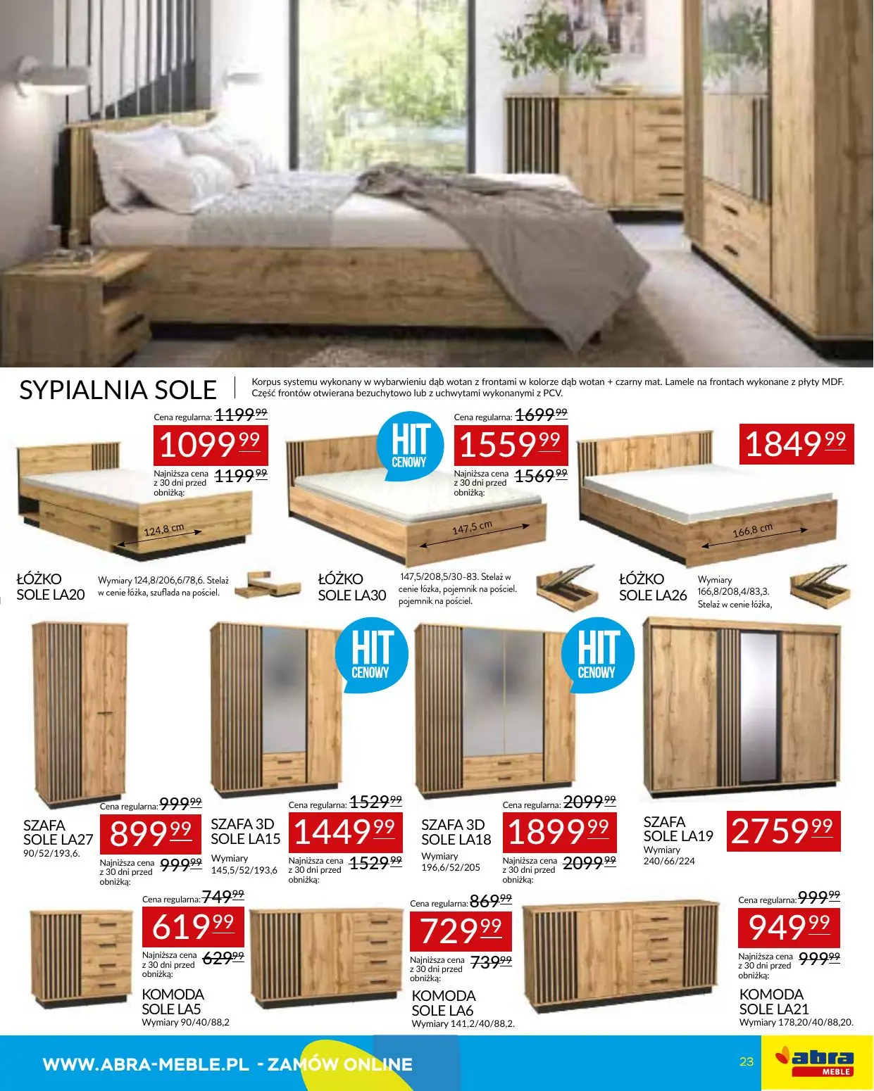 gazetka promocyjna abra meble - Strona 23