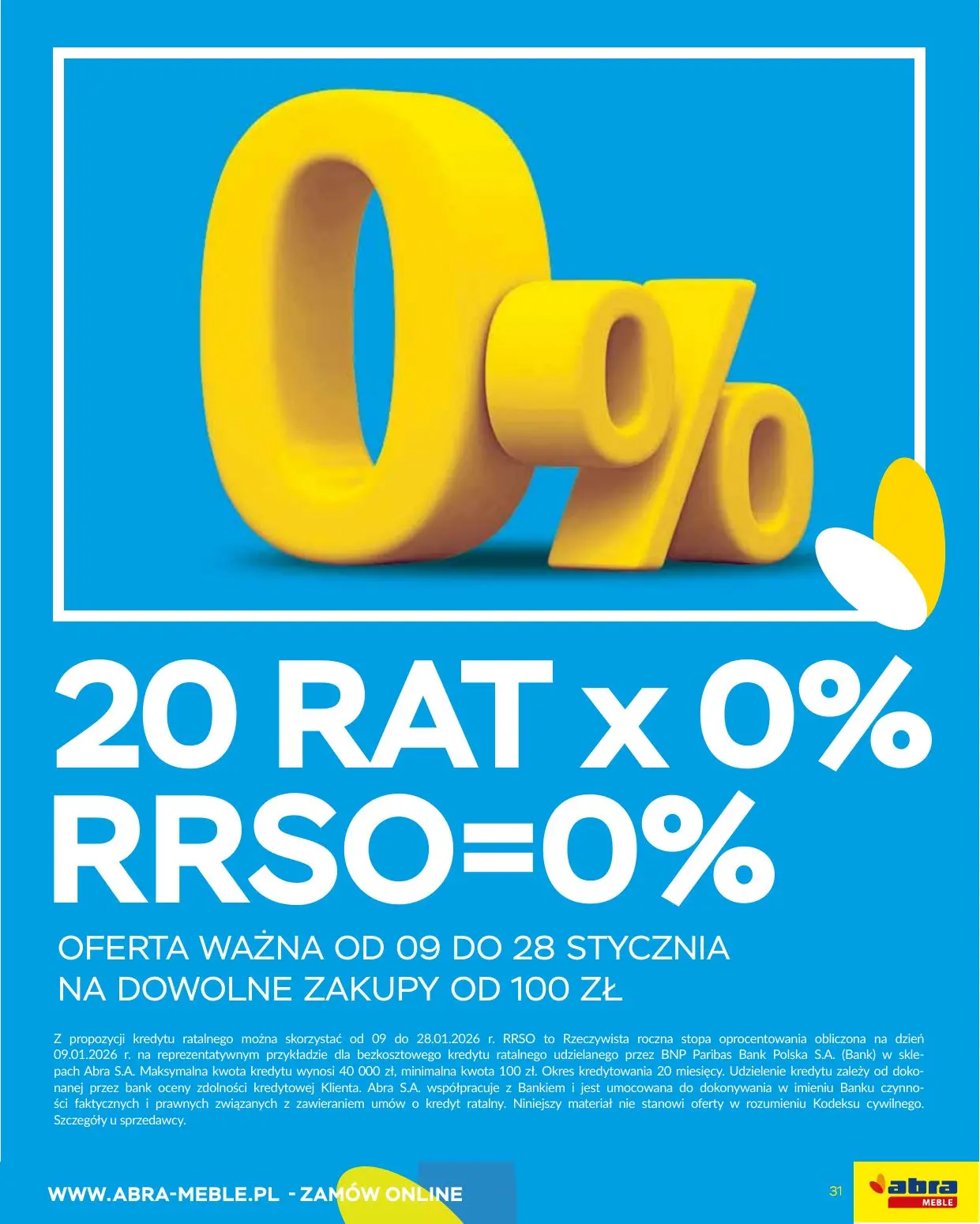 gazetka promocyjna abra meble - Strona 31