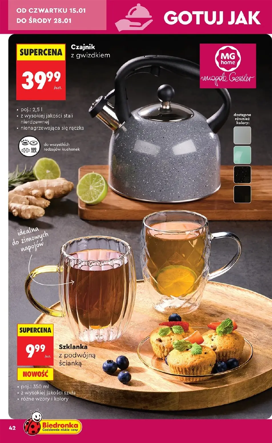 gazetka promocyjna Biedronka Hity i inspiracje - Strona 44