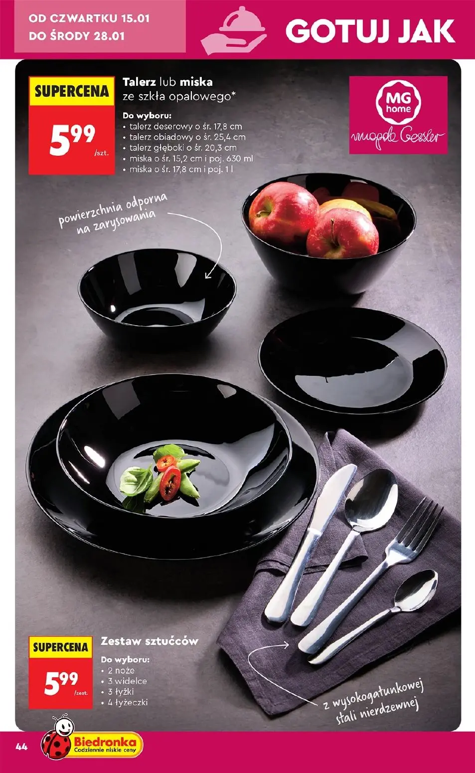 gazetka promocyjna Biedronka Hity i inspiracje - Strona 46