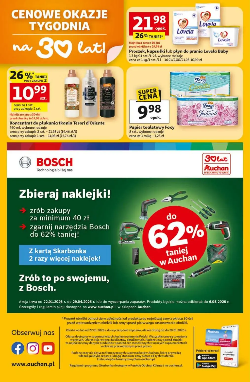 gazetka promocyjna Auchan Supermarket Co zaplanuję, to kupuję - Strona 8