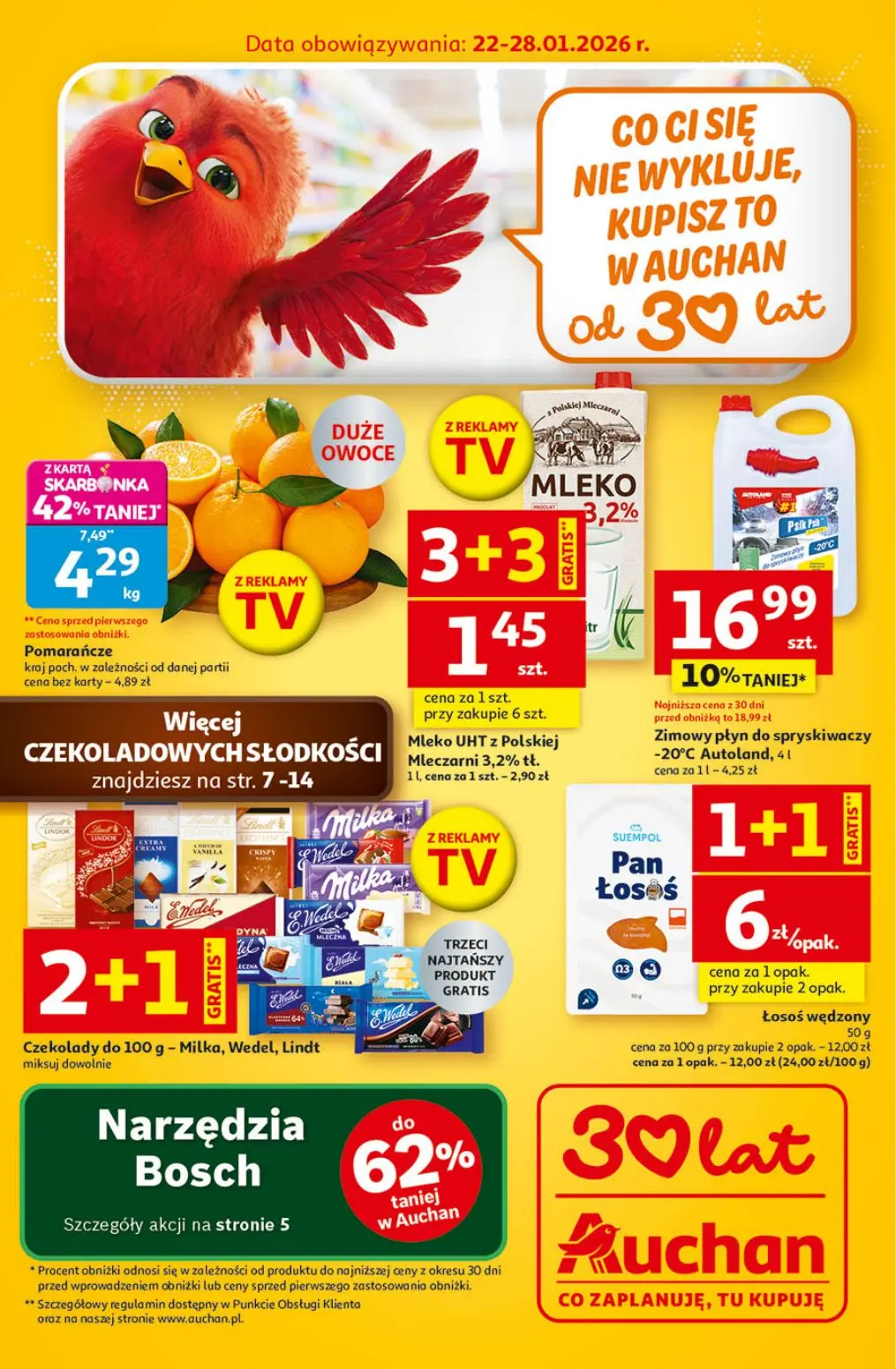 gazetka promocyjna Auchan Co zaplanuję, to kupuję - Strona 1