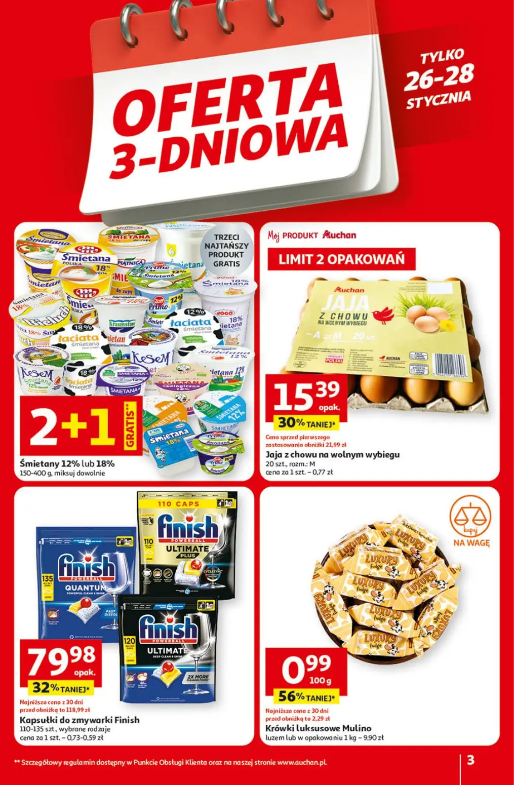 gazetka promocyjna Auchan Co zaplanuję, to kupuję - Strona 3