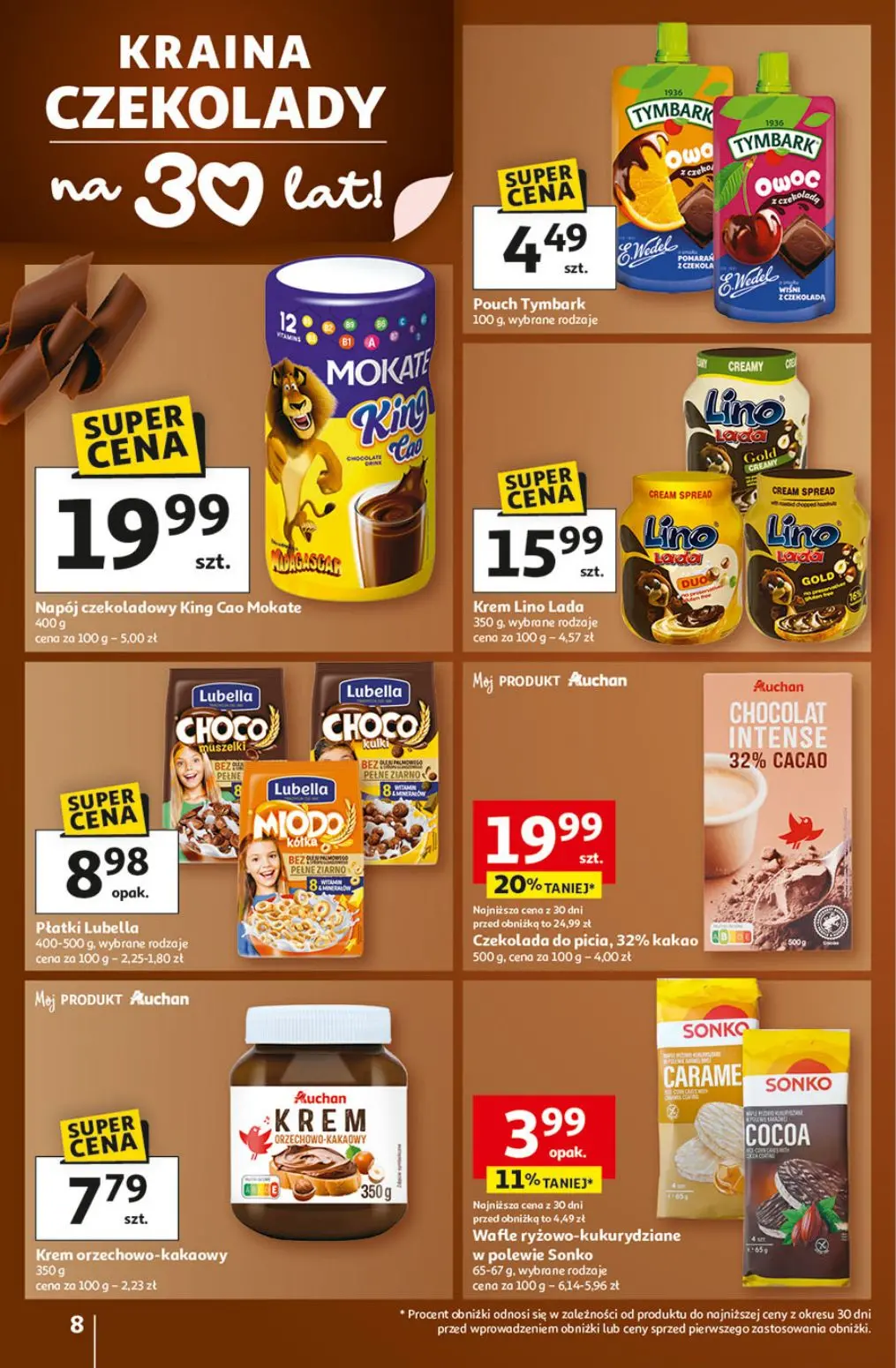 gazetka promocyjna Auchan Co zaplanuję, to kupuję - Strona 8