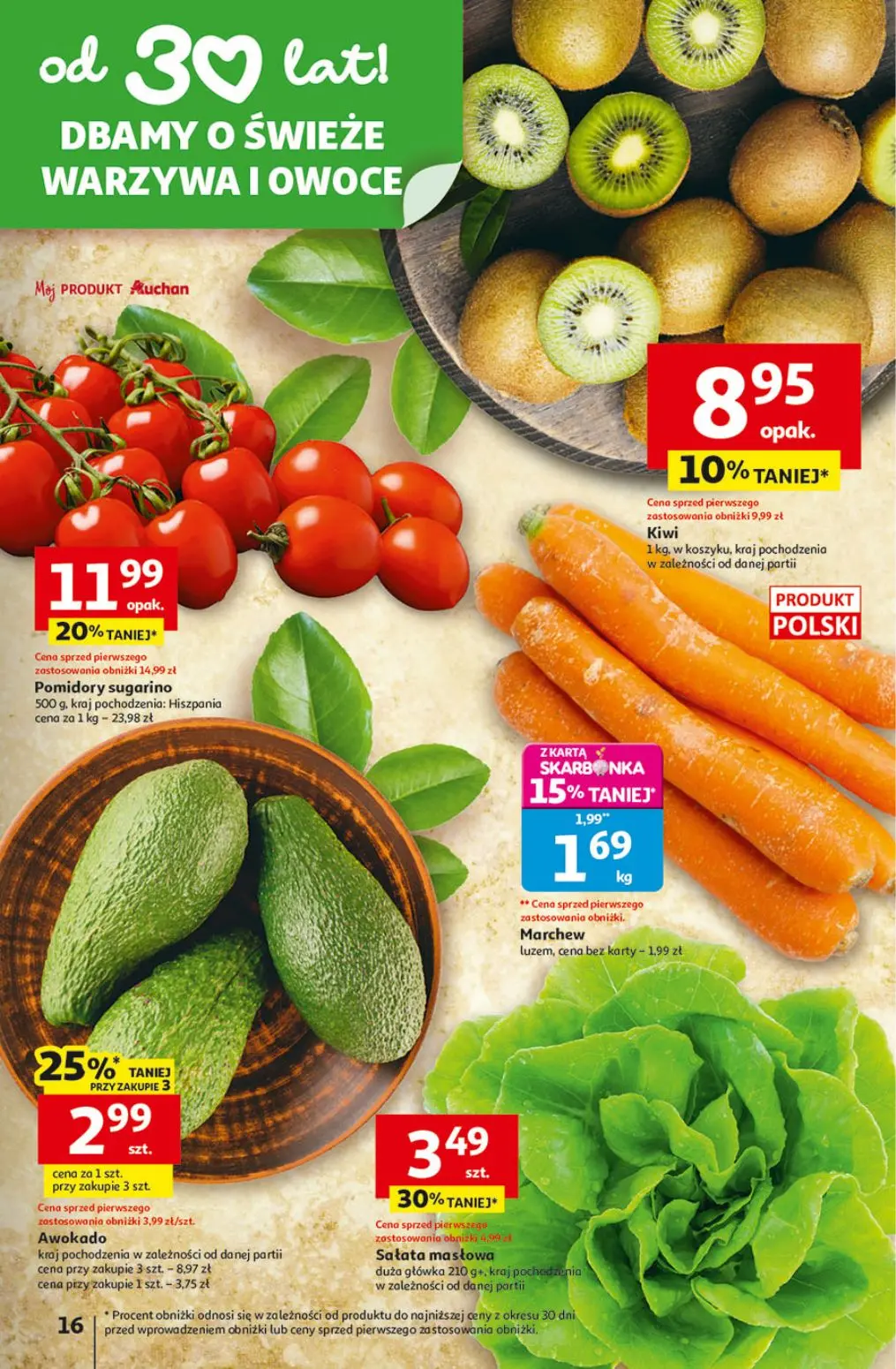 gazetka promocyjna Auchan Co zaplanuję, to kupuję - Strona 16