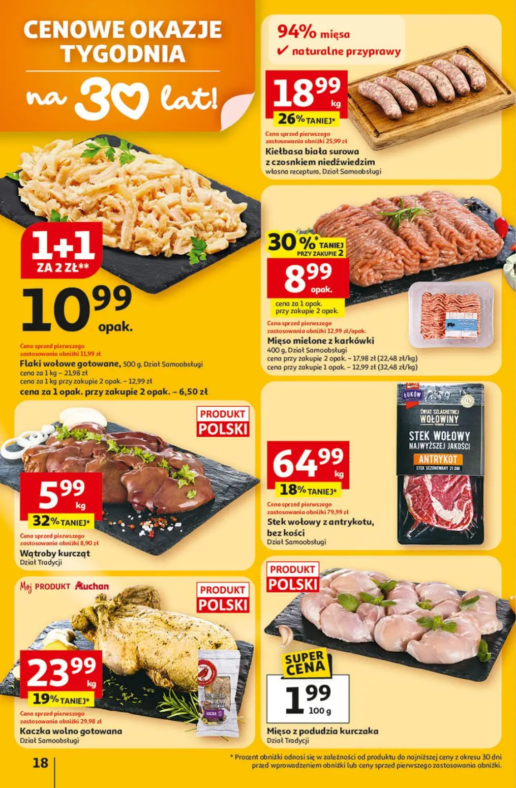 gazetka promocyjna Auchan Co zaplanuję, to kupuję - Strona 18