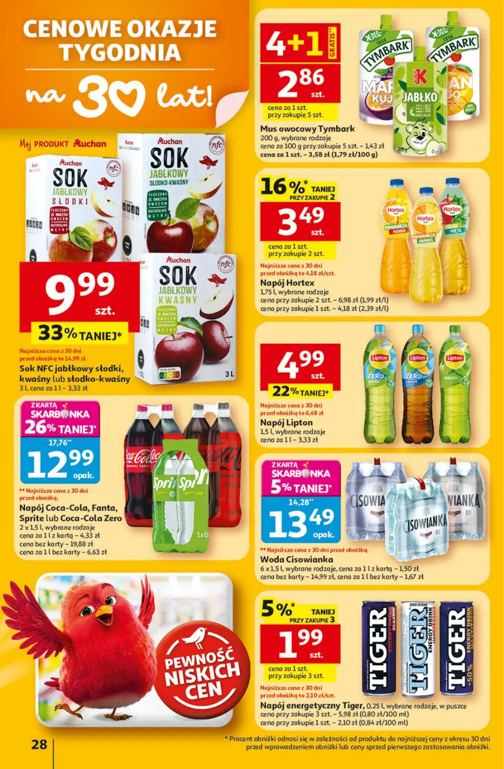 gazetka promocyjna Auchan Co zaplanuję, to kupuję - Strona 28