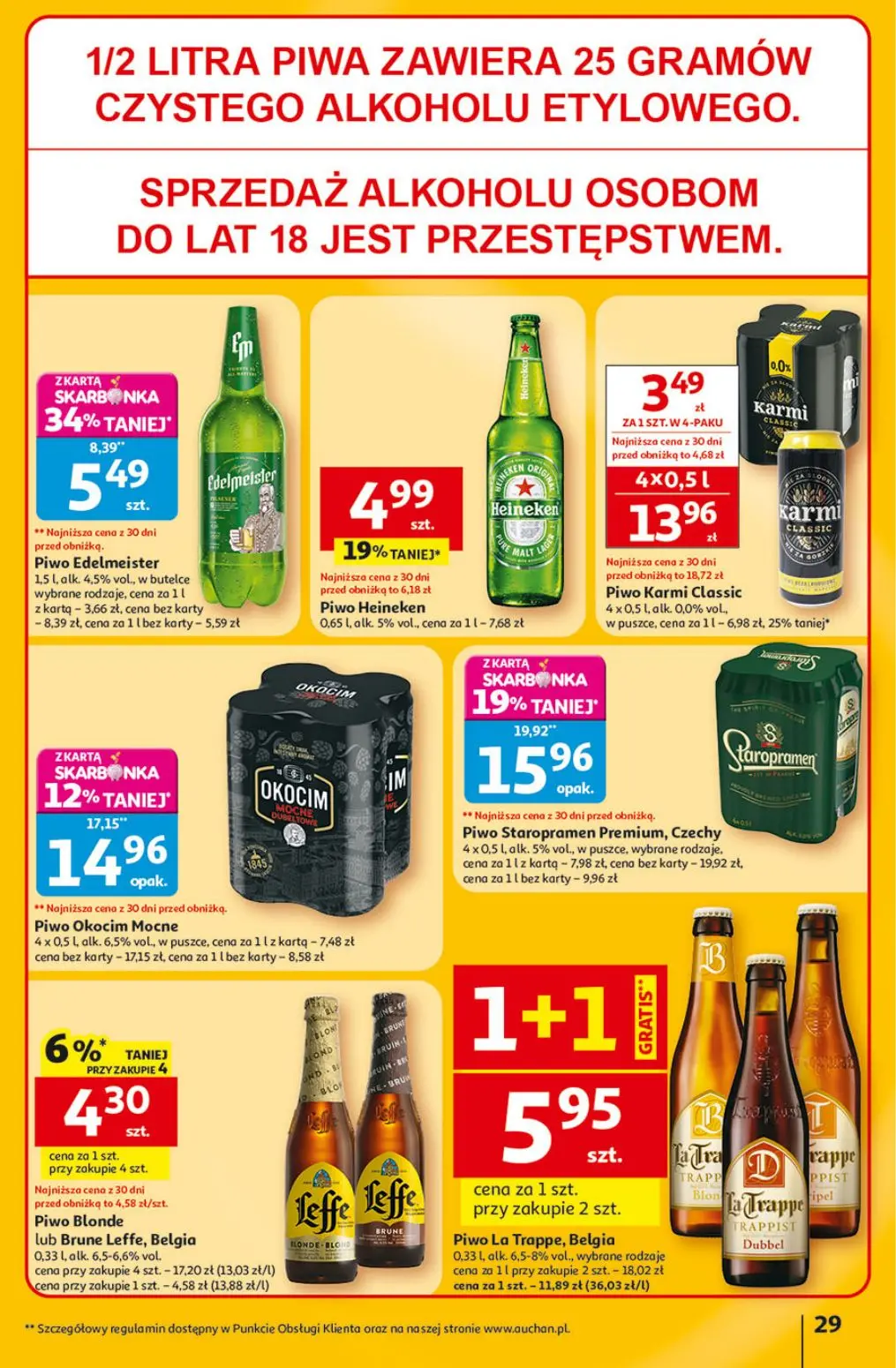 gazetka promocyjna Auchan Co zaplanuję, to kupuję - Strona 29