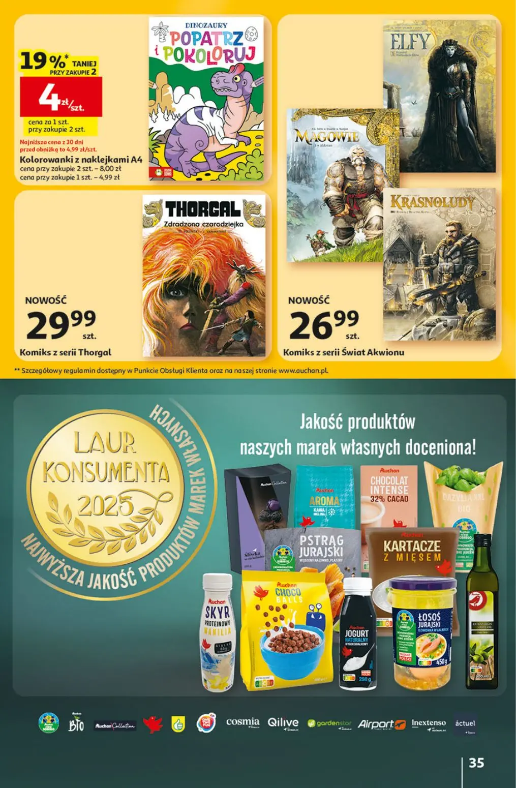 gazetka promocyjna Auchan Co zaplanuję, to kupuję - Strona 35
