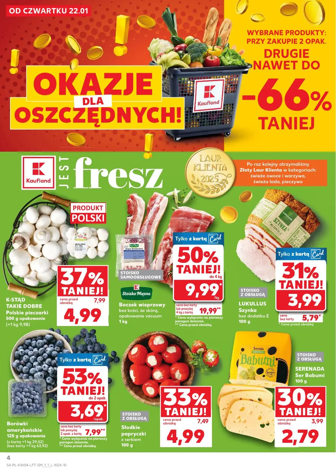 gazetka promocyjna Kaufland Od czwartku - Strona 4