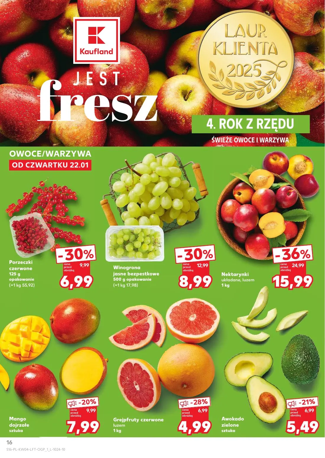 gazetka promocyjna Kaufland Jest fresz - Strona 16