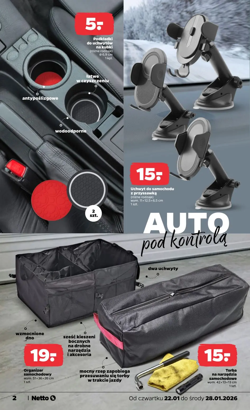 gazetka promocyjna NETTO Temat tygodnia: auto - Strona 2