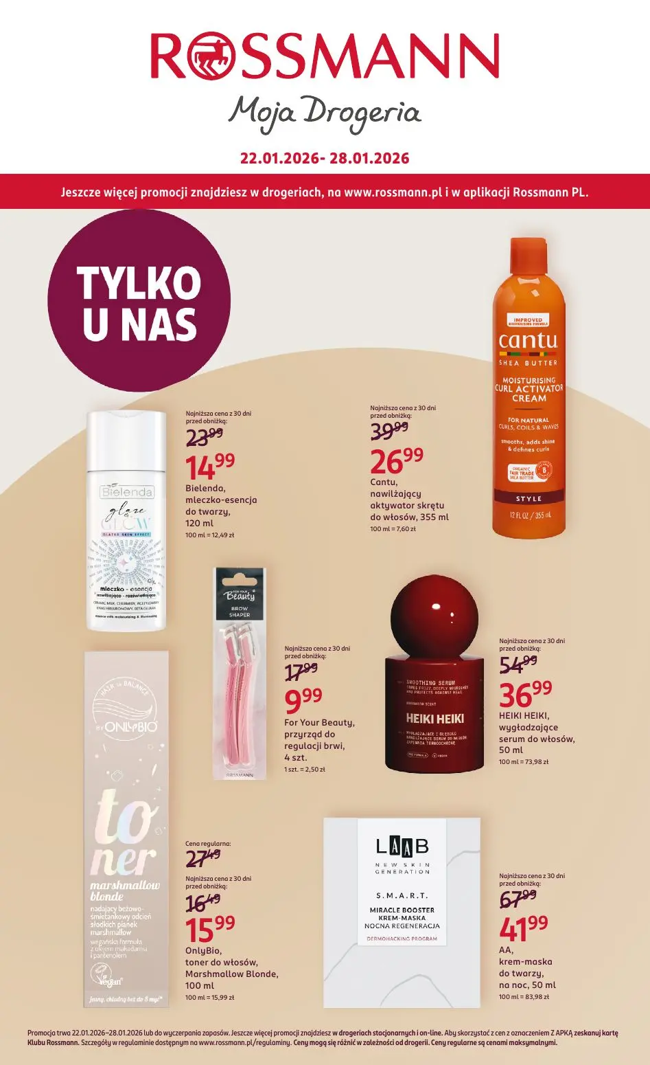 gazetka promocyjna ROSSMANN Moja drogeria - Strona 1