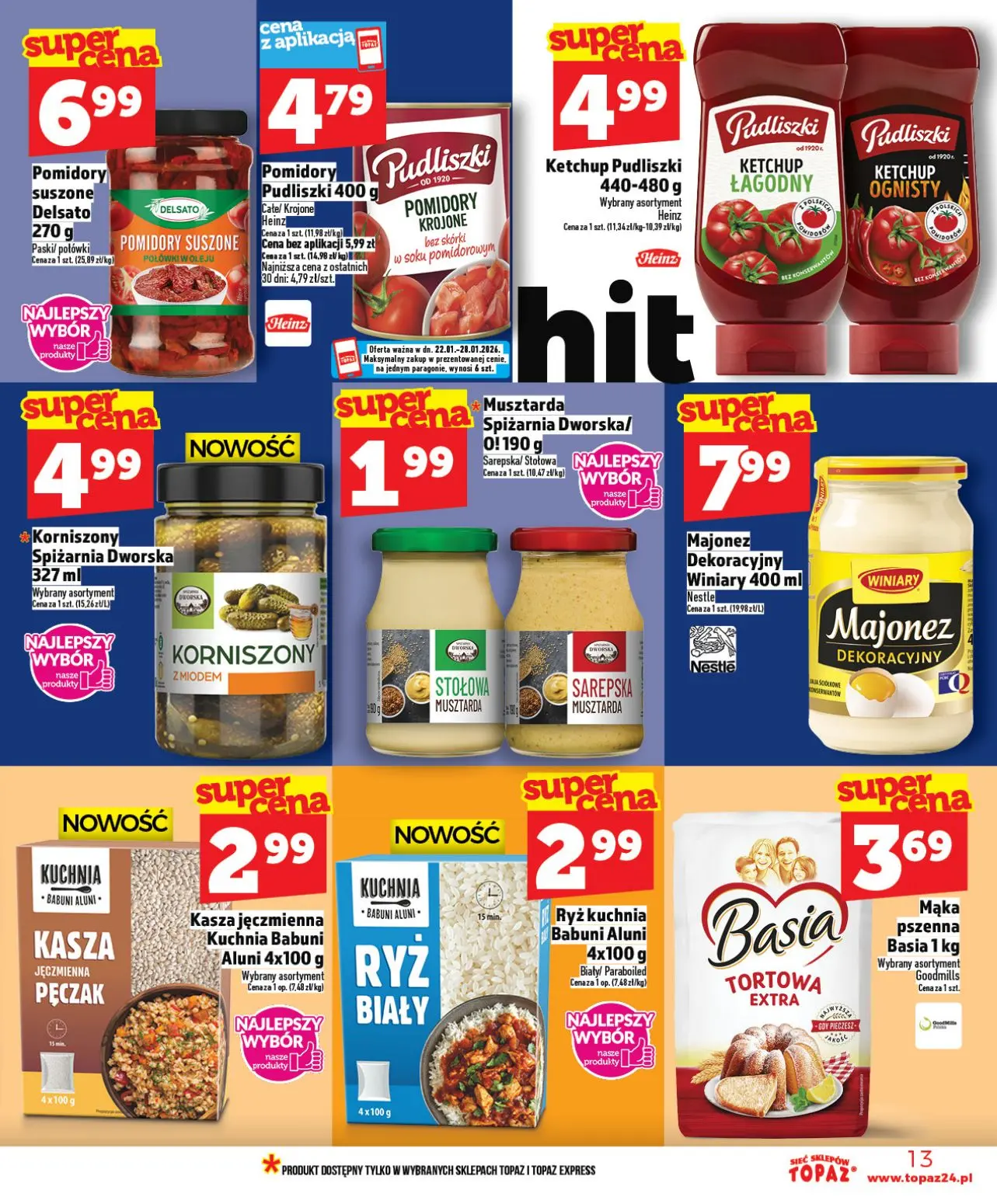 gazetka promocyjna Topaz Warszawa - Strona 13